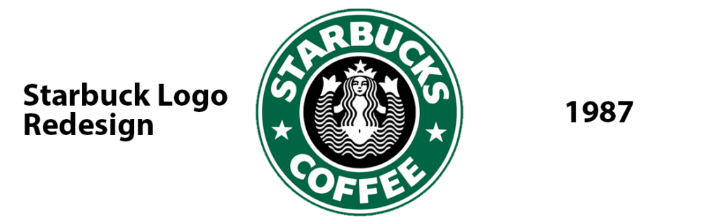 Starbucks' old logo design