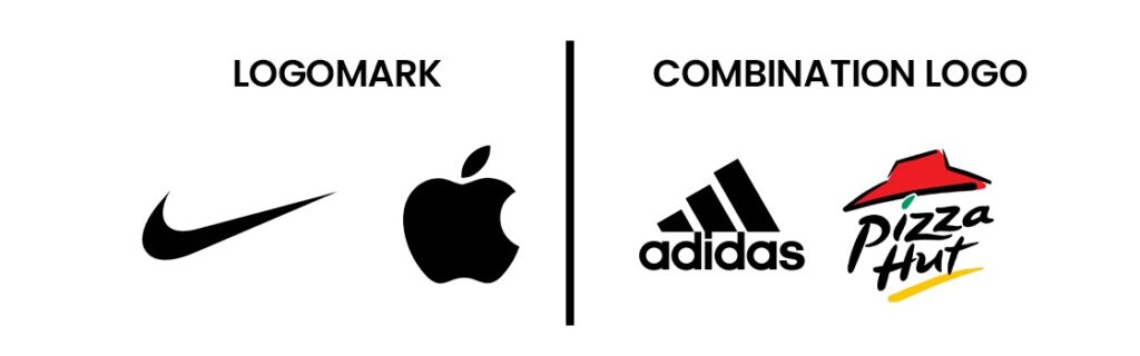 combination logo vs wordmark logo