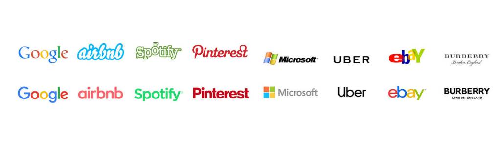 Sans Serif Logo Type
