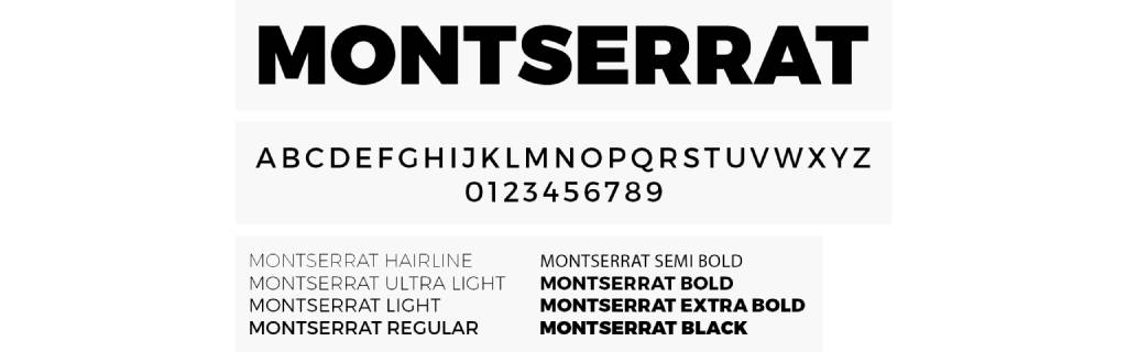 Logo Type Montserrat
